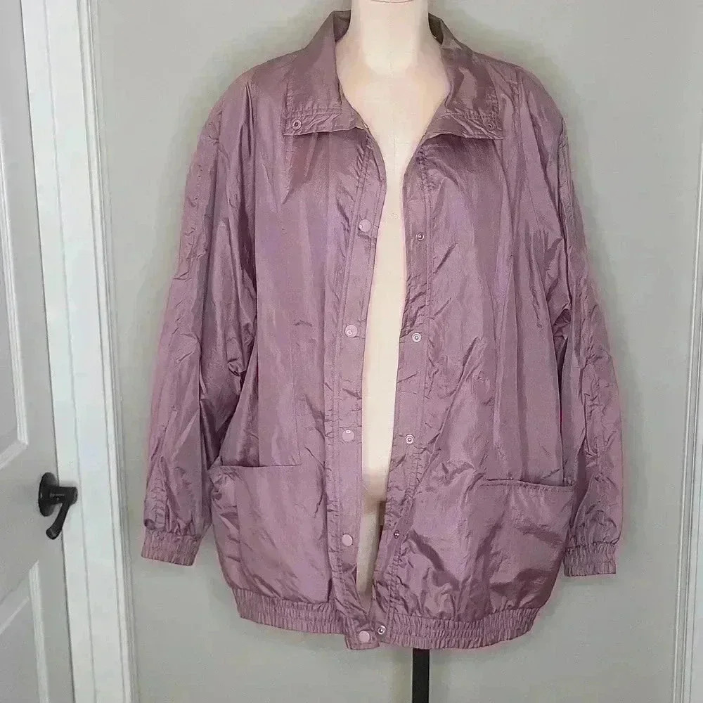 Haband light Purple lavender Women's windbreaker Jacket